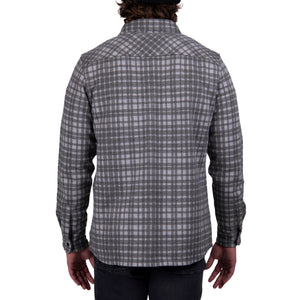 Mens Kjus Yellowstone Shirt - Pewter/Alloy