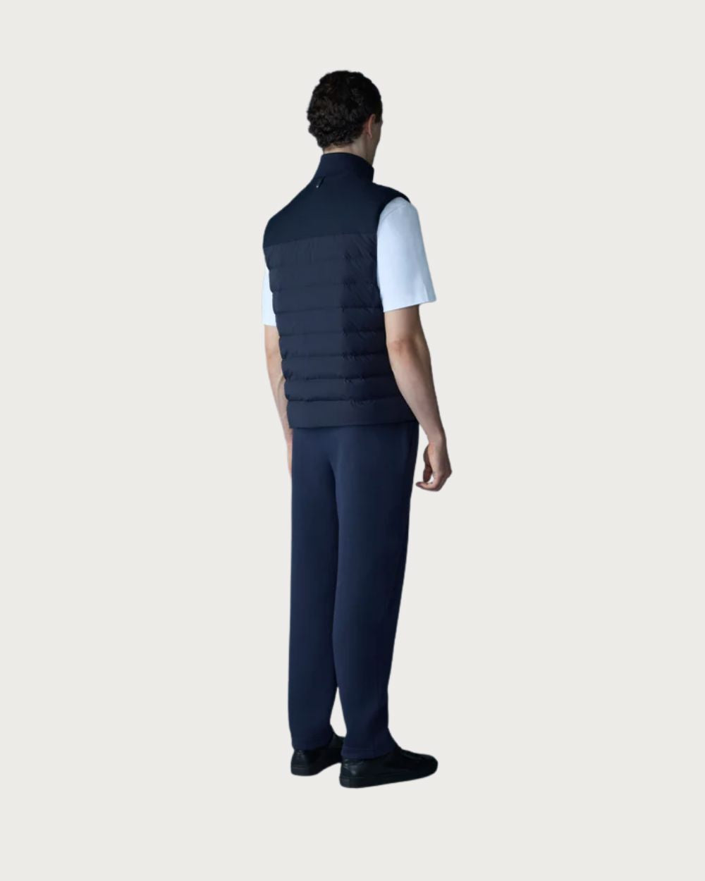 Mens Mackage Brody Vest - Navy Après | Travel Mackage 