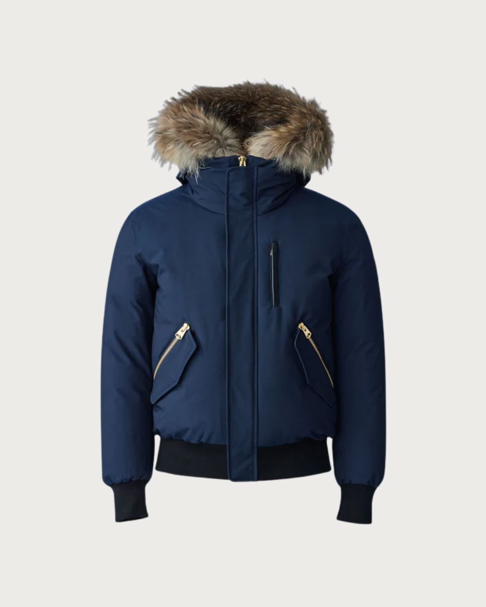 Mens Mackage Dixon-F 2-In-1 Nordic Bomber Jacket - Navy Après | Travel Mackage 36 INTL / SAU 