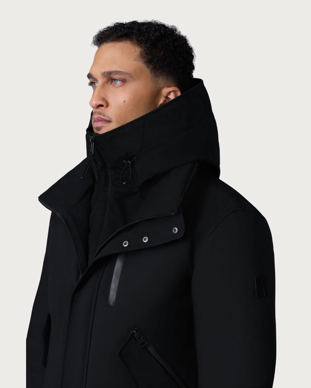 Mens Mackage Dixon-NFR 2-In-1 Bomber Down Jacket - Black Après | Travel Mackage 