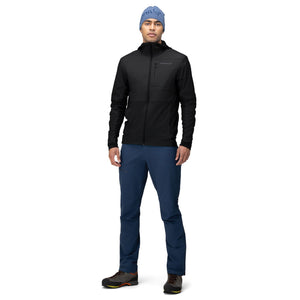 Mens Norrøna Falketind Alpha90 Insulated Hooded Jacket - Caviar