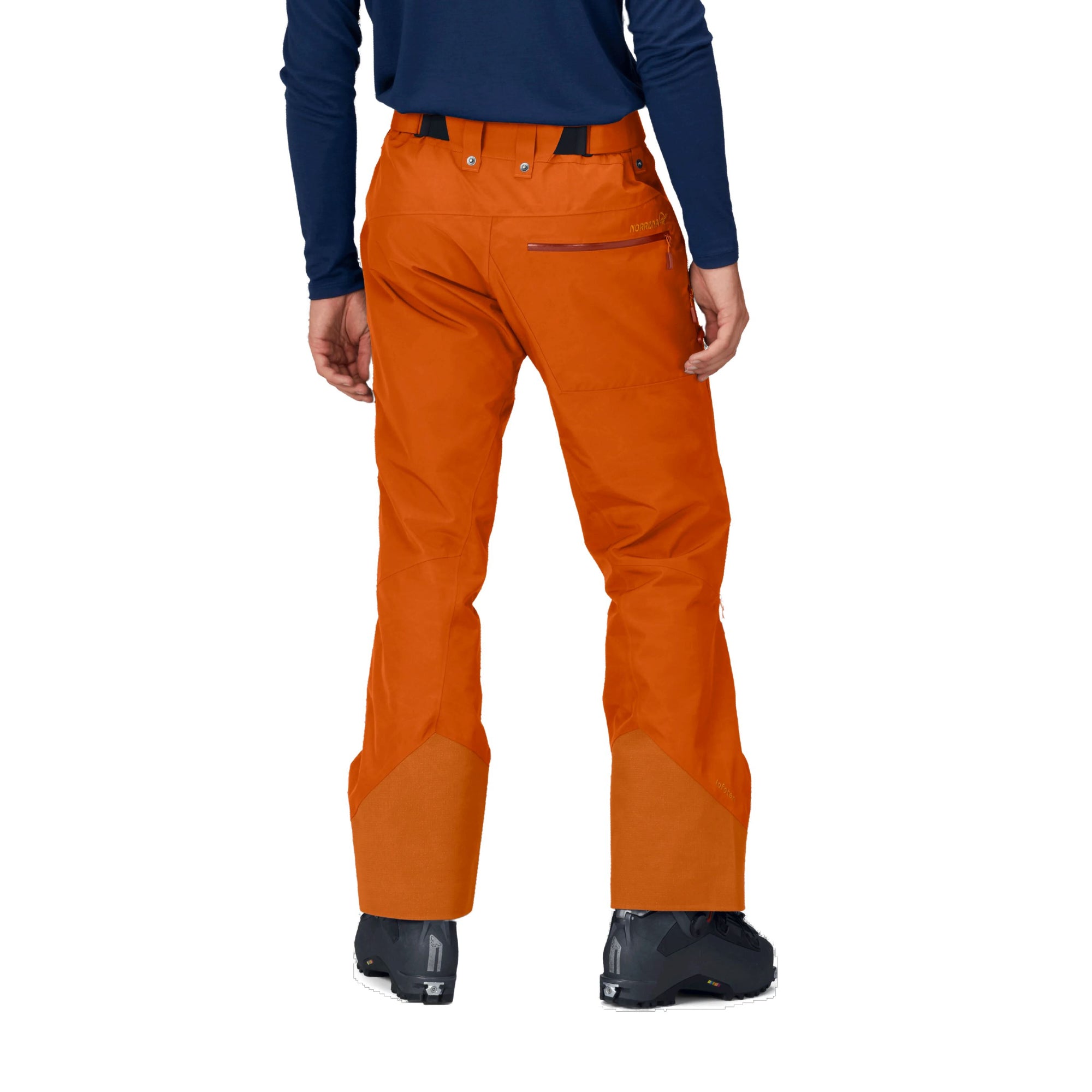 Mens Norrøna Lofoten Gore-Tex Insulated Pants - Gold Flame Pants Norrøna M INTL / S AU 