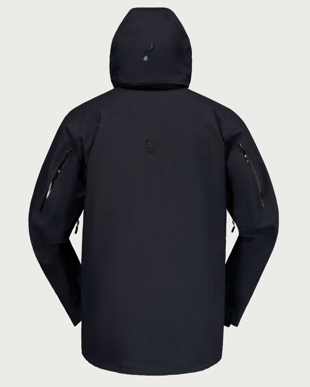 Mens Norrøna Lofoten Gore-Tex Pro Plus Jacket - Caviar Black Jackets Norrøna 
