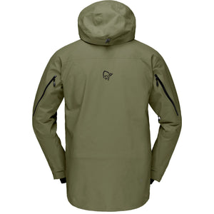 Mens Norrøna Lofoten Gore-Tex Pro Plus Jacket - Olive Night