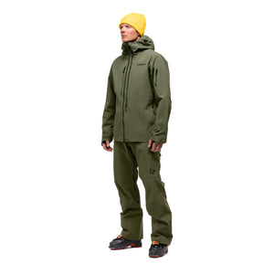 Mens Norrøna Lofoten Gore-Tex Pro Plus Jacket - Olive Night