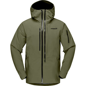 Mens Norrøna Lofoten Gore-Tex Pro Plus Jacket - Olive Night