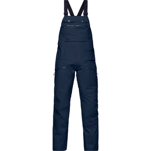 Mens Norrøna Tamok Gore-Tex Performance Shell Bib Pants - Indigo Night