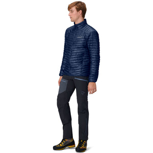 Mens Norrøna Trollveggen Superlight Down800 Jacket - Indigo Night