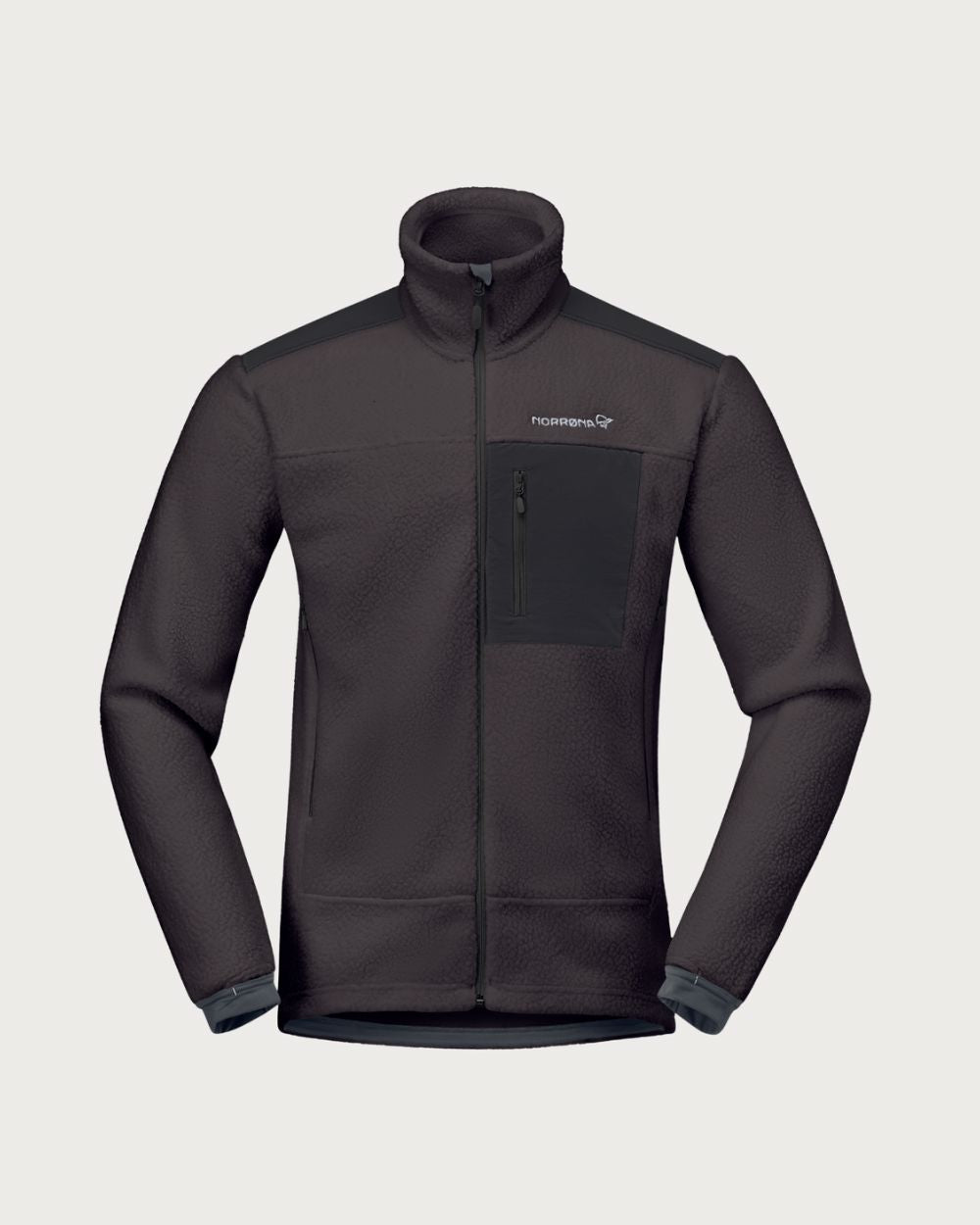 Mens Norrøna Trollveggen Warm3 Jacket - Phantom Jackets Norrøna 