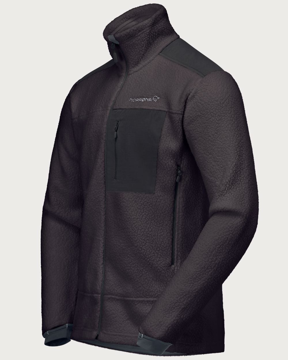 Mens Norrøna Trollveggen Warm3 Jacket - Phantom Jackets Norrøna 