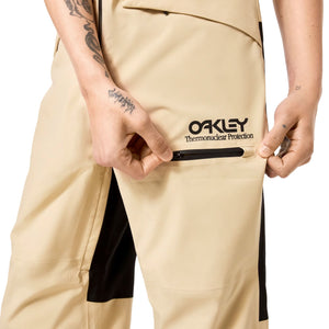 Mens Oakley Thermonuclear Protection Shell Bib Pant - Humus Pants Oakley 