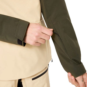 Mens Oakley Thermonuclear Protection TBT Insulated Anorak - Humus / New Dark Brush Jackets Oakley 