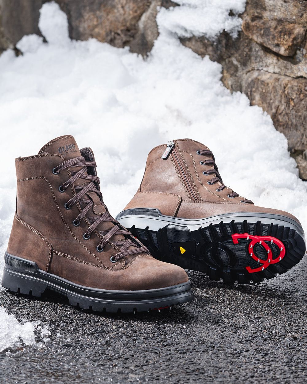 Mens Olang Vick Boots - Caffe Footwear Olang 