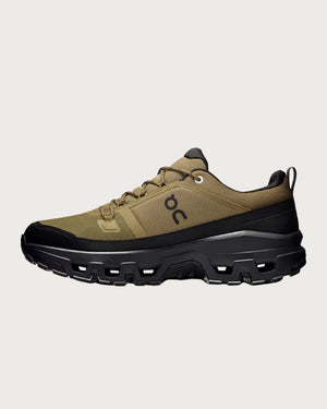 Mens On Cloudrock Low Waterproof Boot - Hunter / Black Footwear On Running 