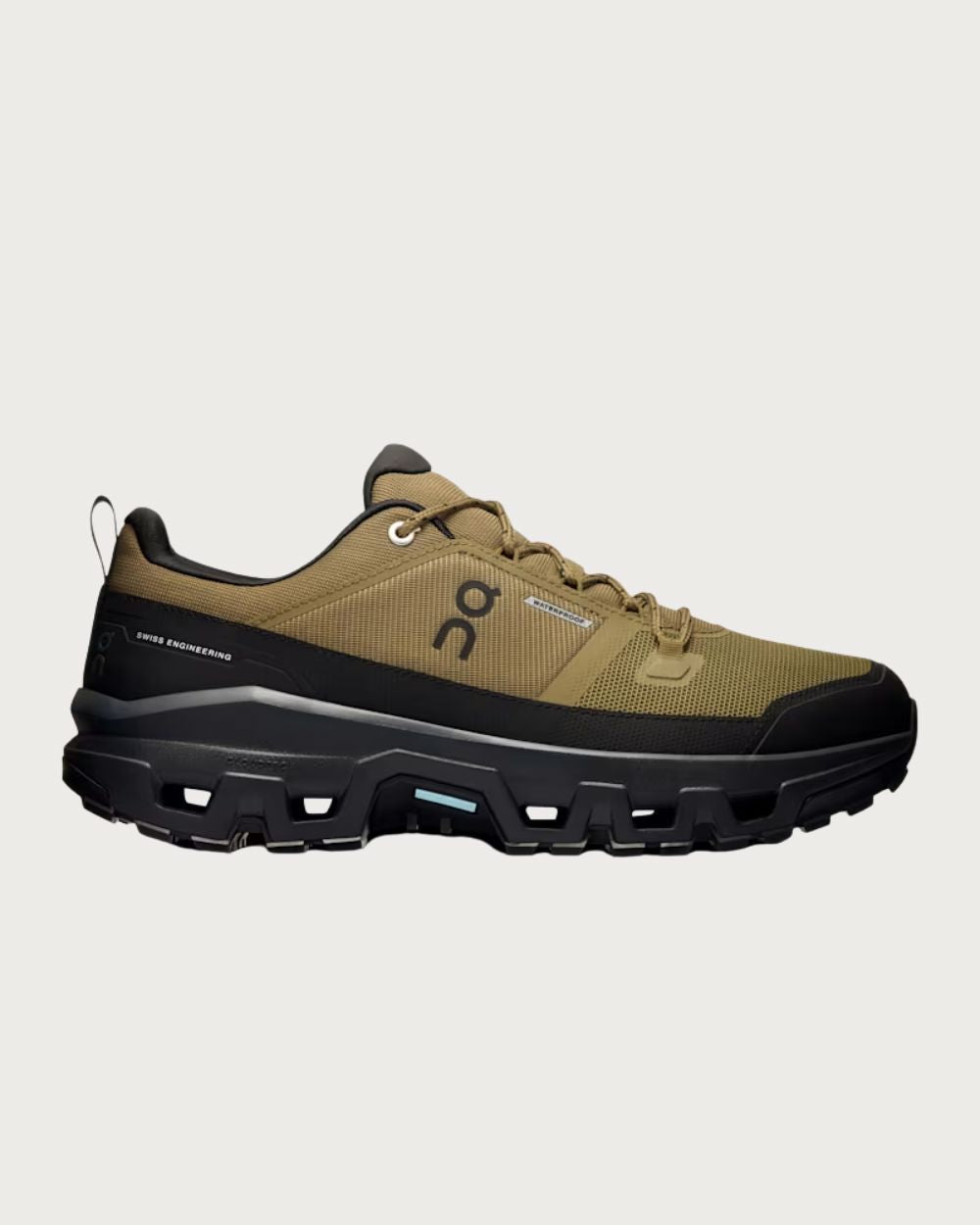 Mens On Cloudrock Low Waterproof Boot - Hunter / Black Footwear On Running 9US / 43EU 
