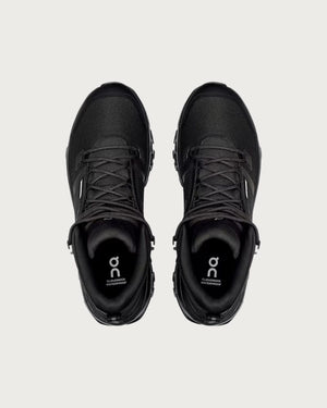 Mens On Cloudrock Mid Waterproof Boot - Black Footwear On Running 