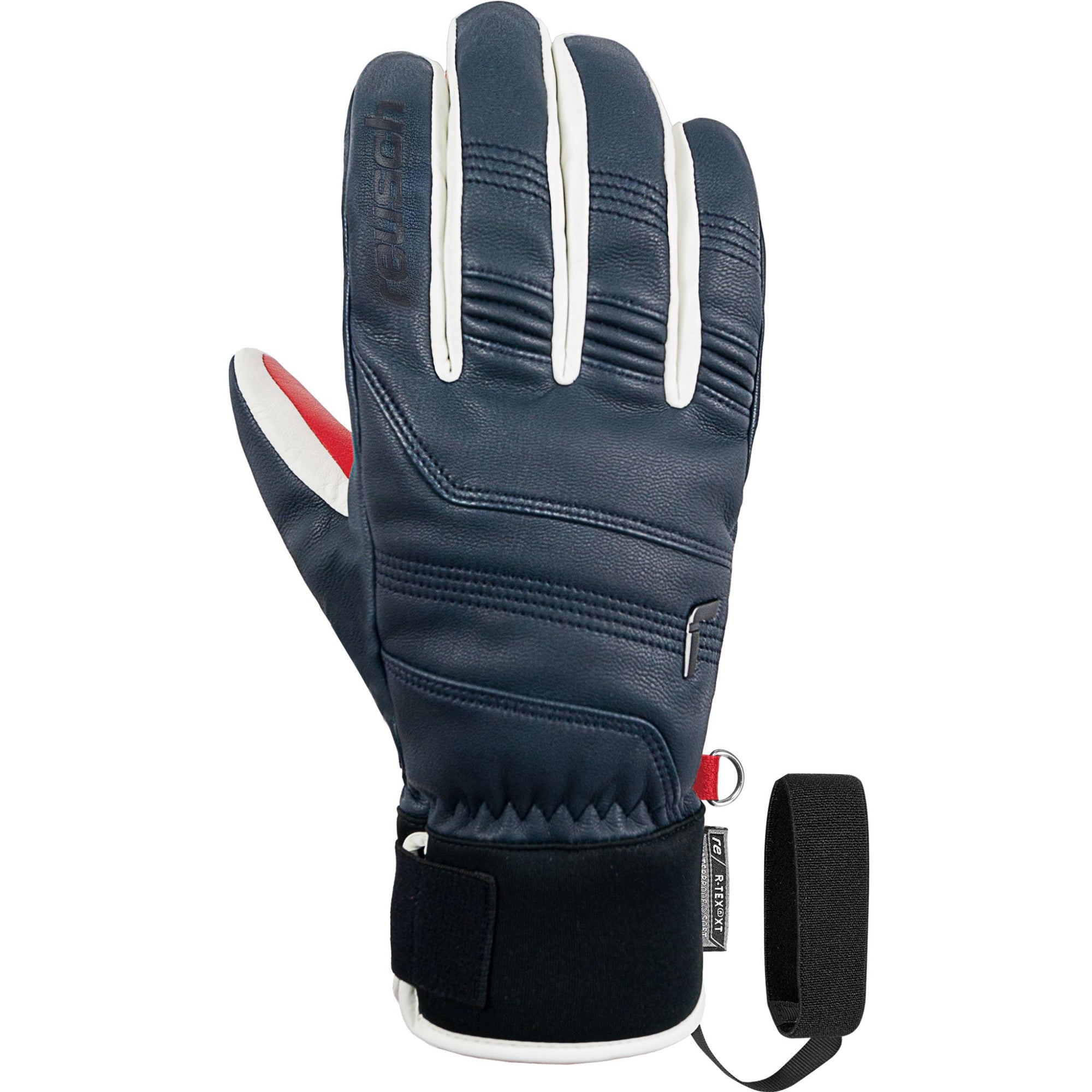 Mens Reusch Highland R-Tex Glove - Blue / White / Red Gloves Reusch 