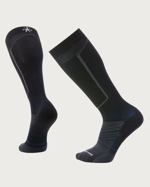 Mens Smartwool Ski Full Cushion Socks - Black Socks Smartwool 