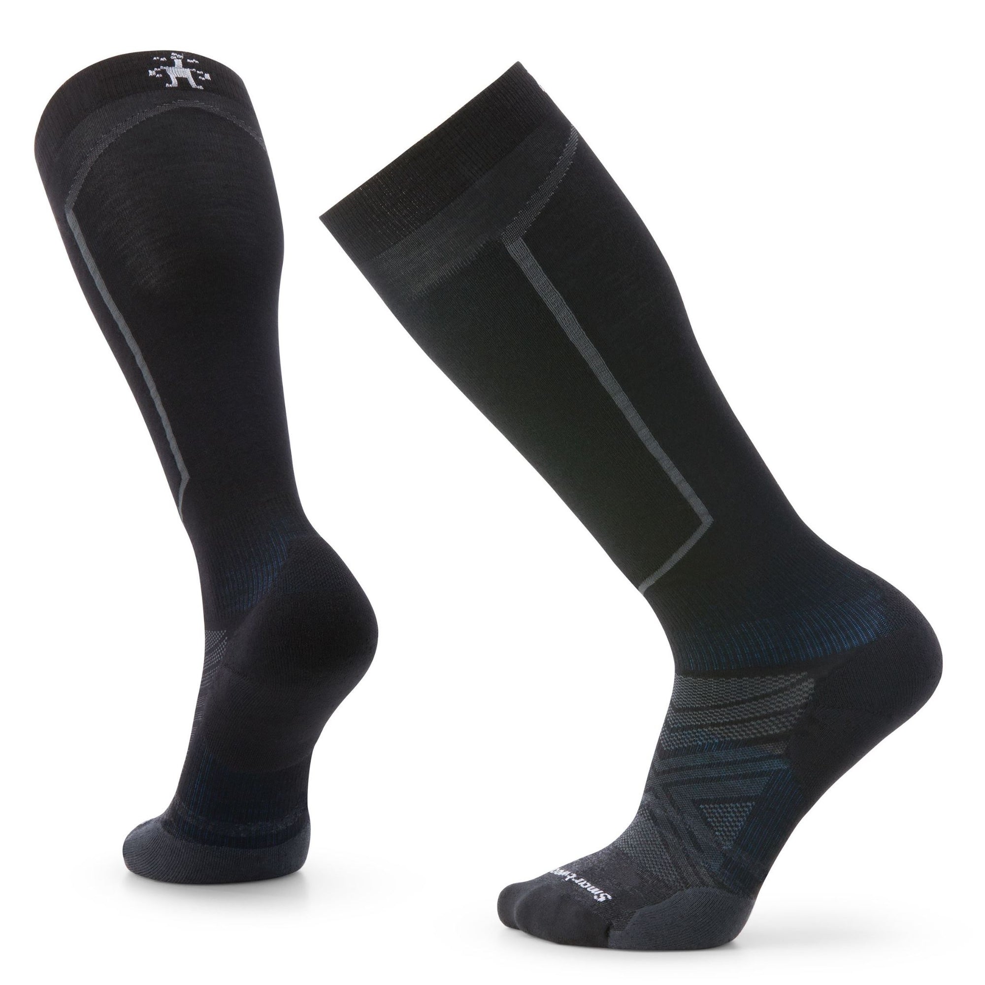 Mens Smartwool Ski Full Cushion Socks - Black Socks Smartwool M - (6-8.5US / 38-41 EU) 