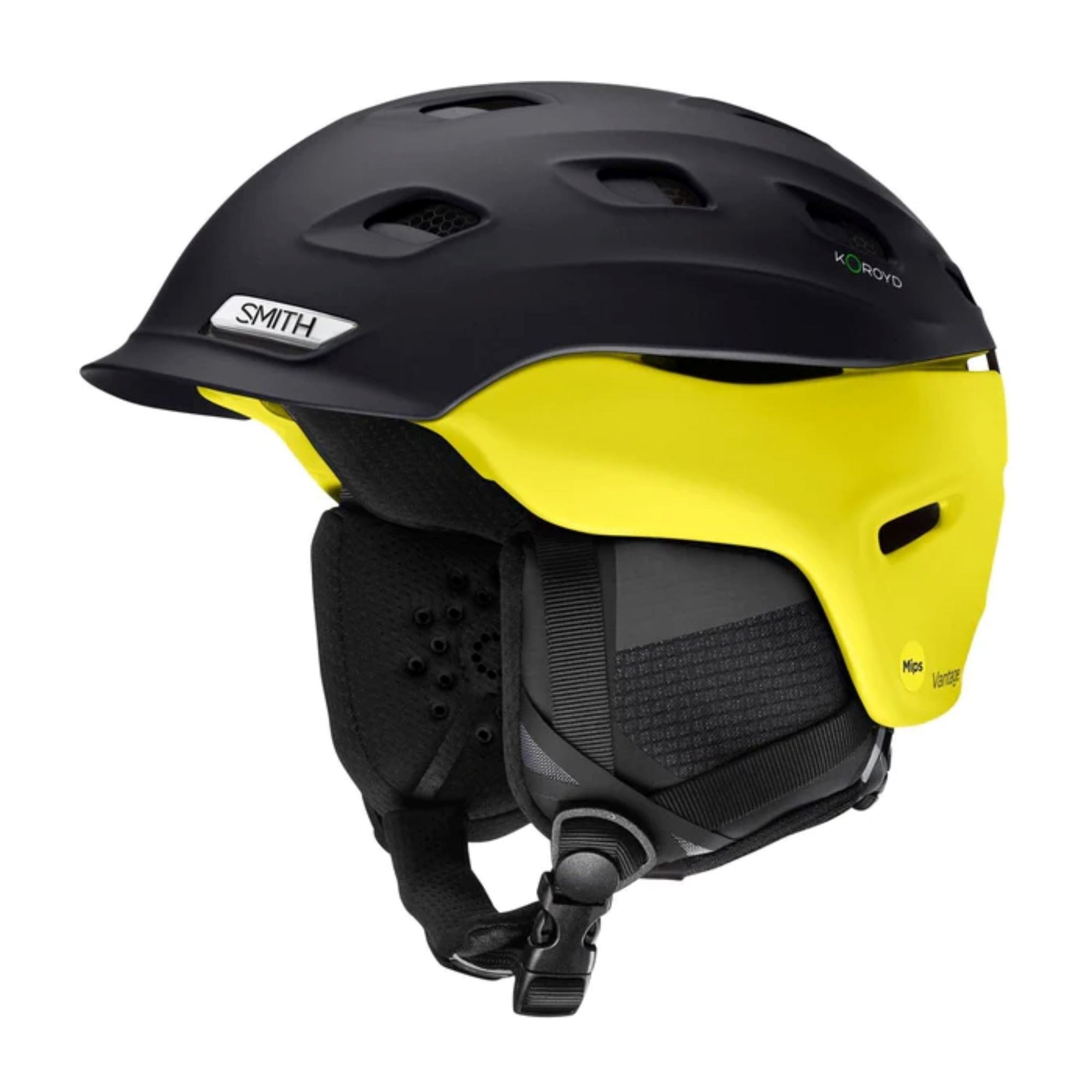 Mens Smith Vantage MIPS Helmet - Matte Black / High Voltage Helmets Smith M - (55-59CM) 