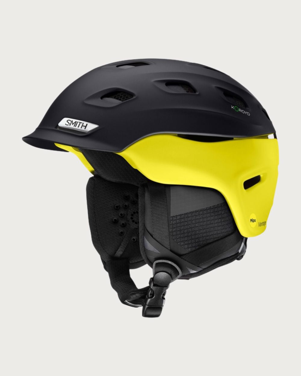 Mens Smith Vantage MIPS Helmet - Matte Black / High Voltage1 Helmets Smith M - (55-59CM) 
