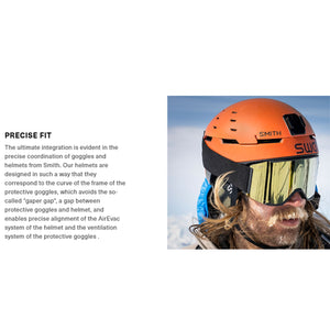 Mens Smith Vantage MIPS Helmet - Matte Poppy / Black Helmets Smith 