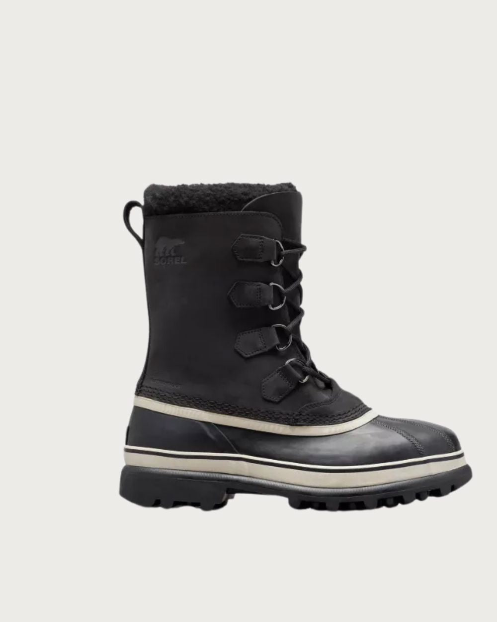 Mens Sorel Caribou Boot - Black Dark Stone192 Footwear Sorel 
