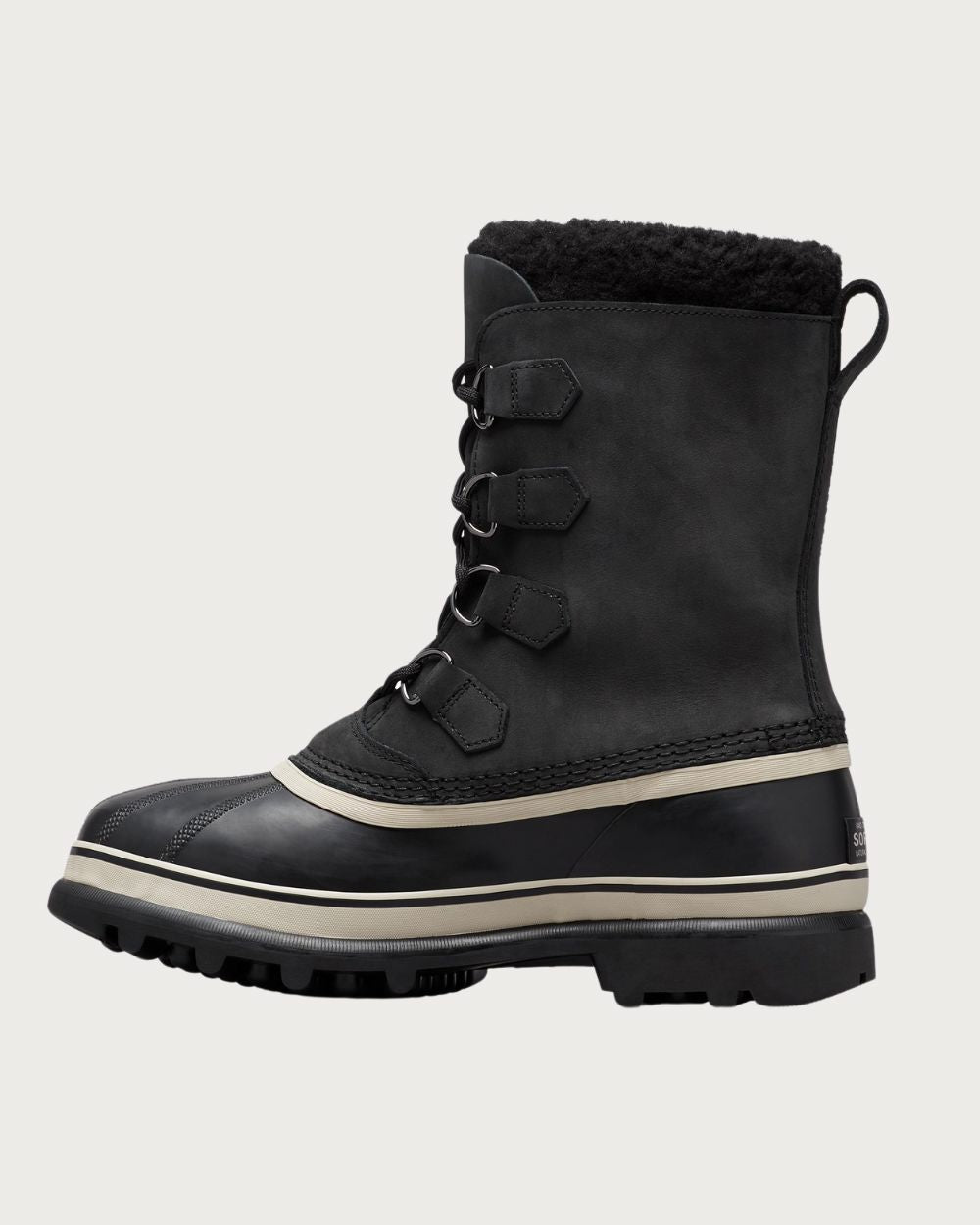 Mens Sorel Caribou Boot - Black Dark Stone192 Footwear Sorel 