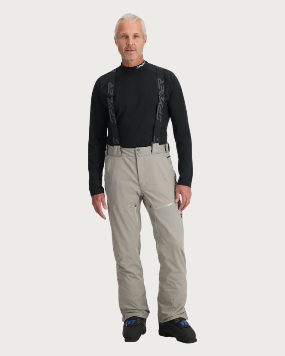 Mens Spyder Dare Pant - Concrete Pants Spyder 