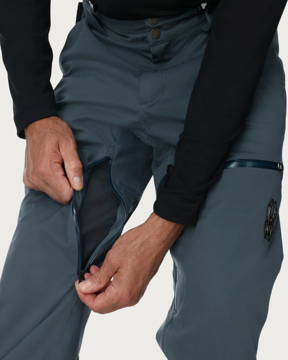 Mens Spyder Dare Pant - Slate Blue Pants Spyder 