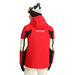 Mens Spyder Epiphany Jacket - Spyder Red Jackets Spyder 