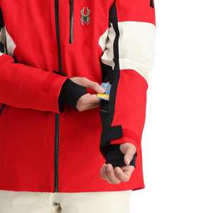 Mens Spyder Epiphany Jacket - Spyder Red Jackets Spyder 