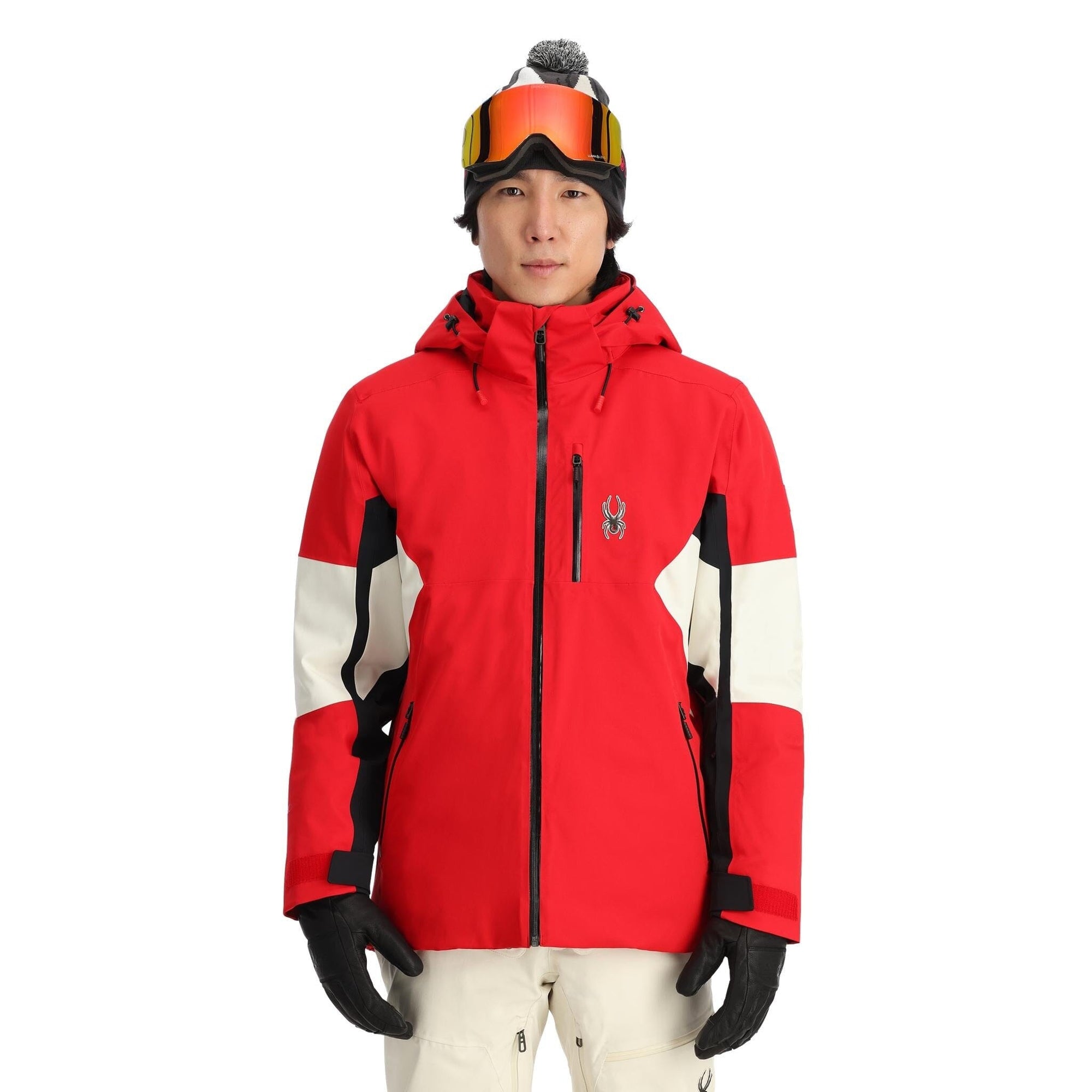 Mens Spyder Epiphany Jacket - Spyder Red Jackets Spyder 