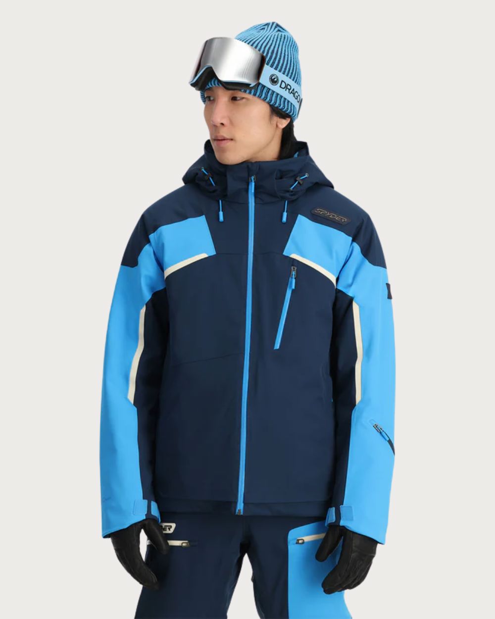 Mens Spyder Leader Jacket - True Navy Jackets Spyder S INTL / S AU 