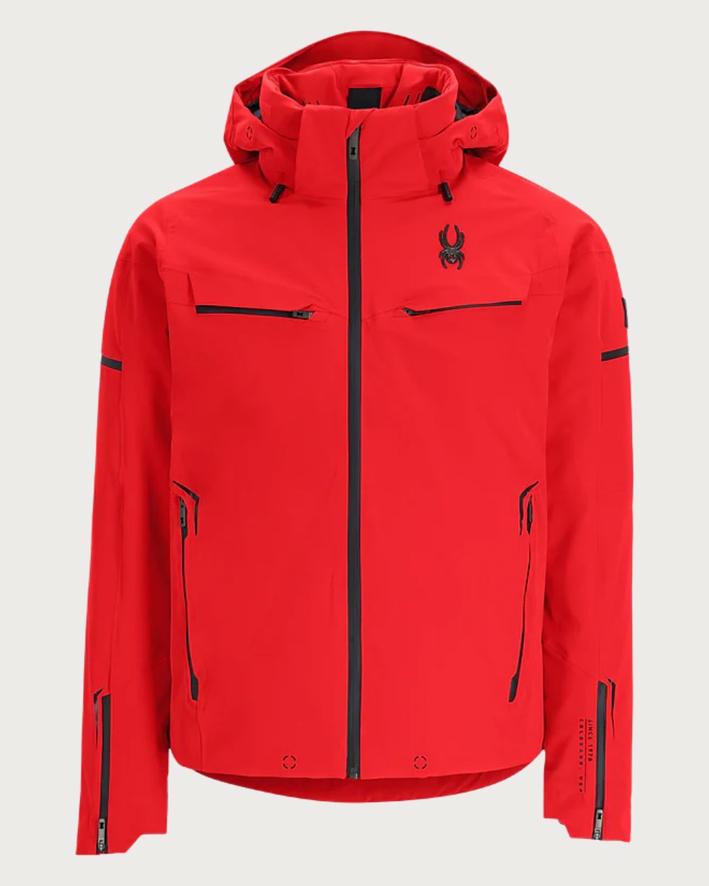 Mens Spyder Monterosa Jacket - Spyder Red Jackets Spyder S INTL / S AU 