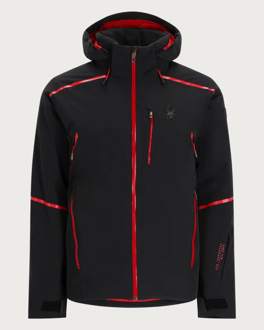 Mens Spyder Vanqysh Jacket - Black Jackets Spyder M INTL / M AU 