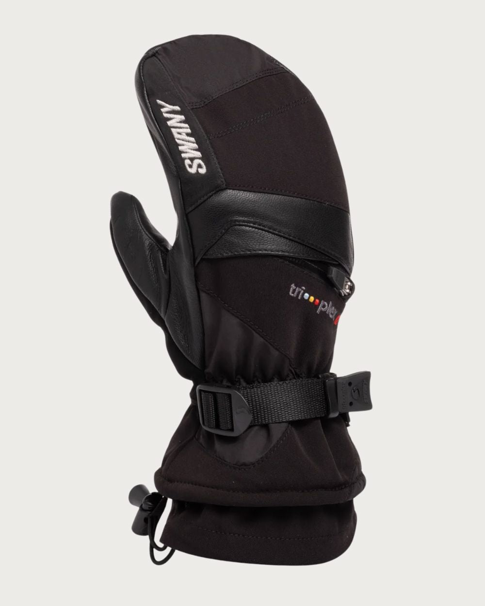Mens Swany X-Change Mitten - Black Mittens Swany 