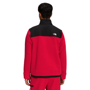 Mens The North Face Alpine Polartec 200 Full Zip Jacket- TNF Black / TNF Red