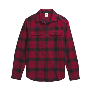 Mens The North Face Arroyo Flannel Shirt - Beetroot TNF Shadow Small Plaid Après | Travel The North Face 