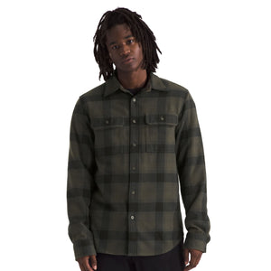 Mens The North Face Arroyo Flannel Shirt - New Taupe Green TNF Shadow Small Plaid Après | Travel The North Face 