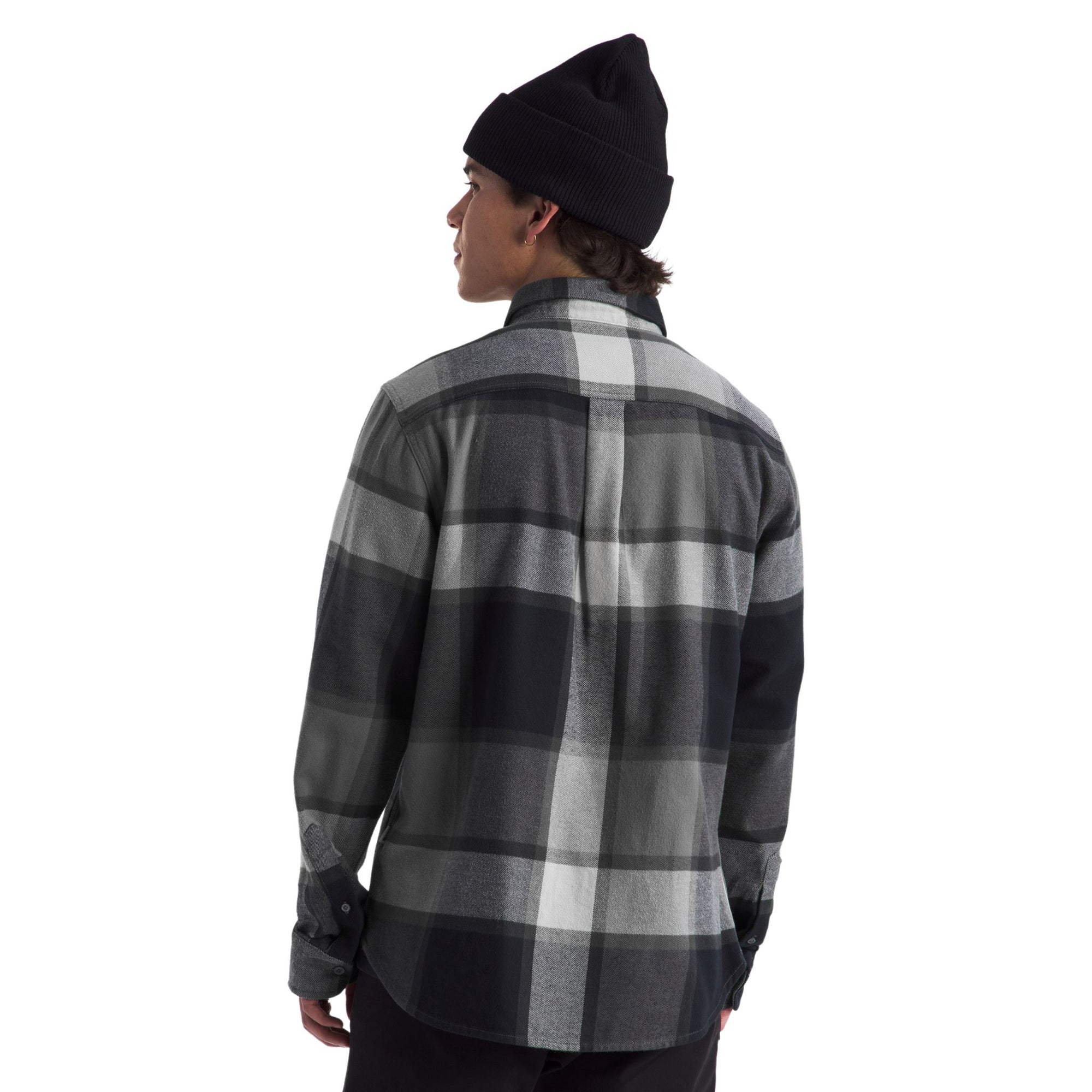 Mens The North Face Arroyo Flannel Shirt - Smoked Pearl Macro Plaid Après | Travel The North Face S INTL / S AU 