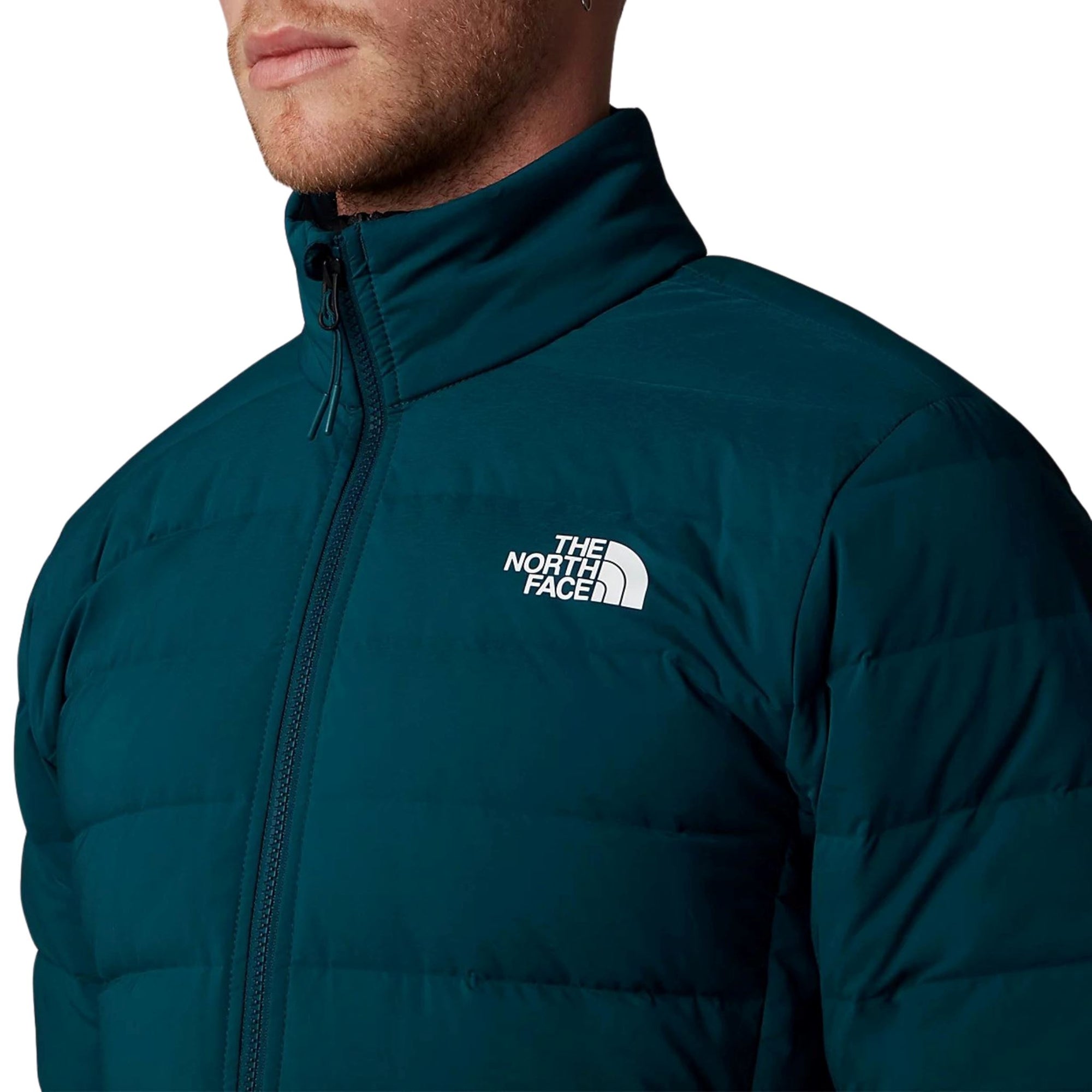 Mens The North Face Belleview Stretch Down Jacket - Midnight Petrol Après Jackets The North Face S INTL / S AU 