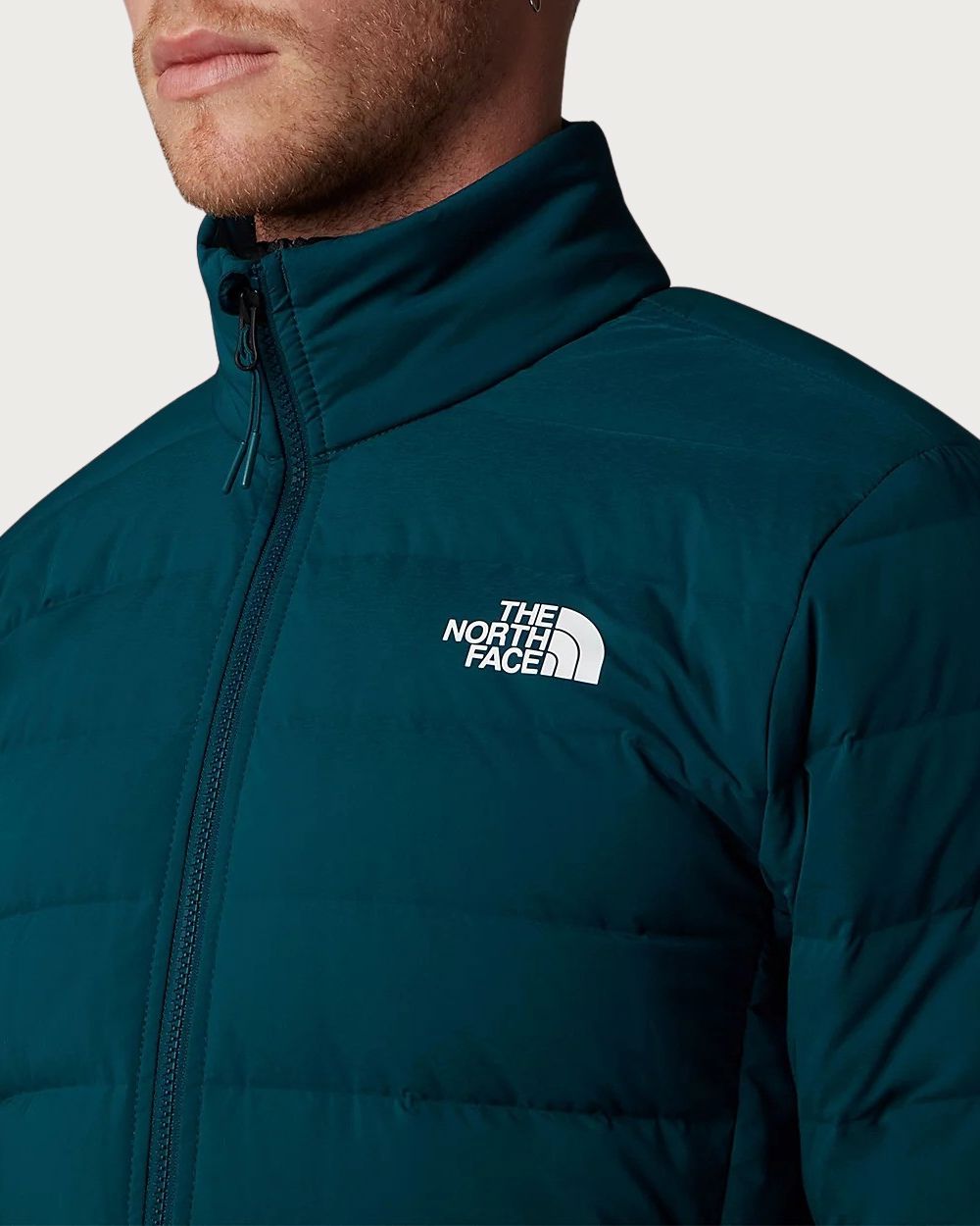 Mens The North Face Belleview Stretch Down Jacket - Midnight Petrol Jackets The North Face 