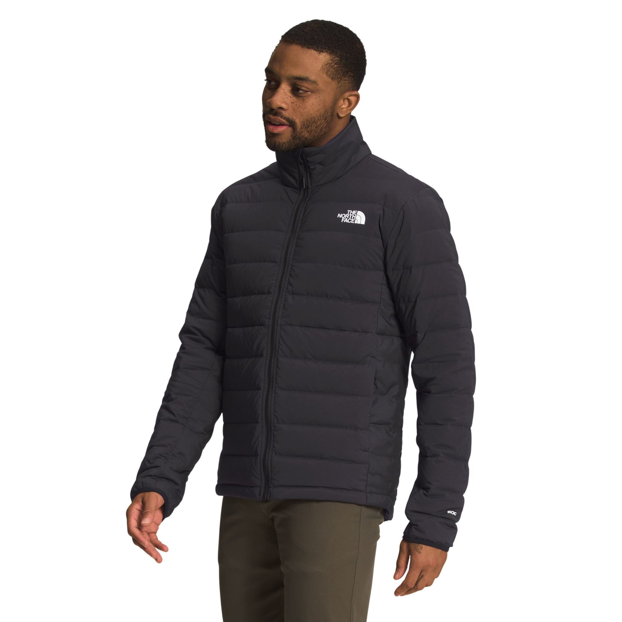 Mens The North Face Belleview Stretch Down Jacket - TNF Black