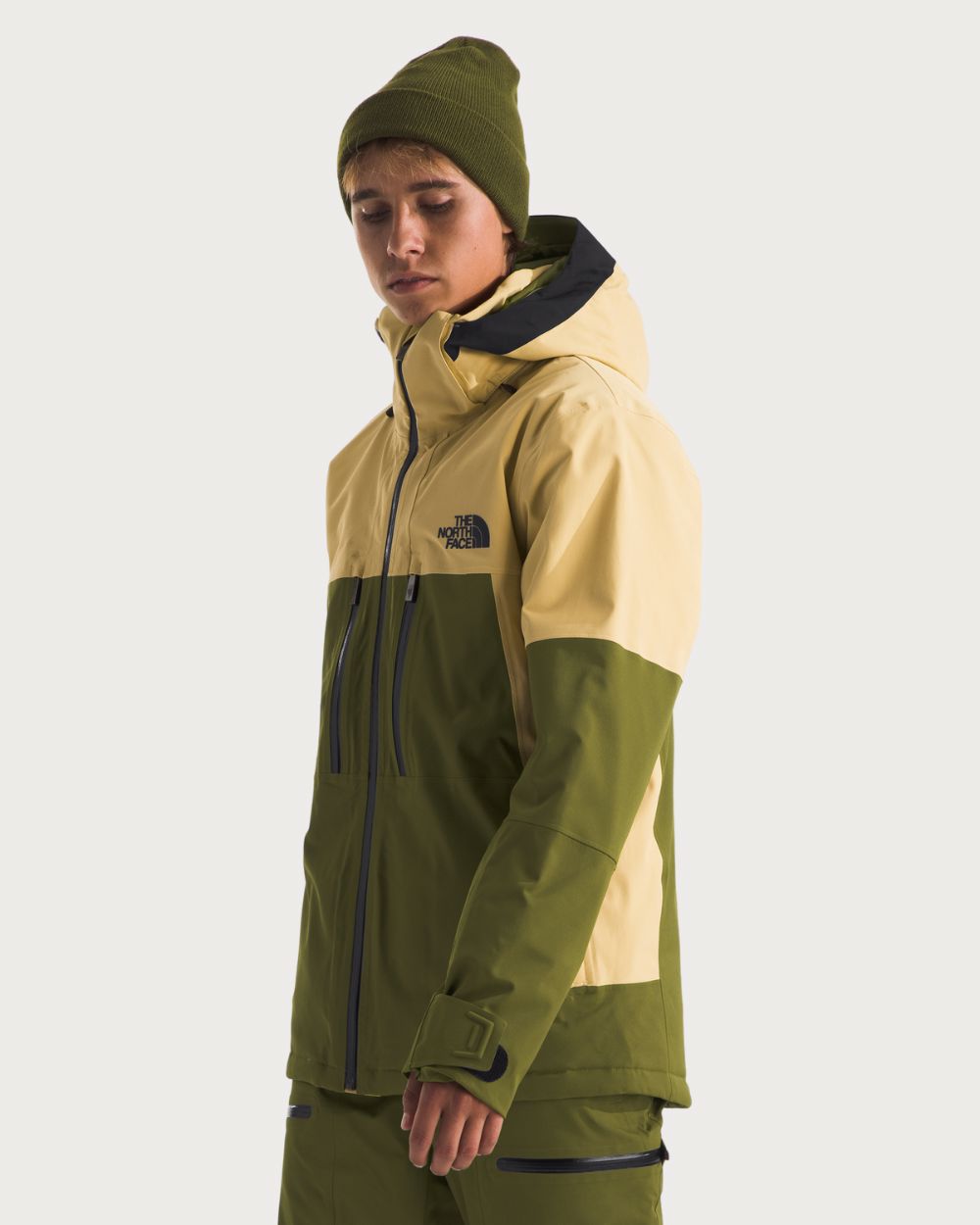 Mens The North Face Chakal Jacket - Lichen Gold / Forest Olive Jackets The North Face 