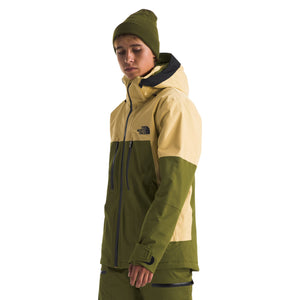 Mens The North Face Chakal Jacket - Lichen Gold / Forest Olive Jackets The North Face 