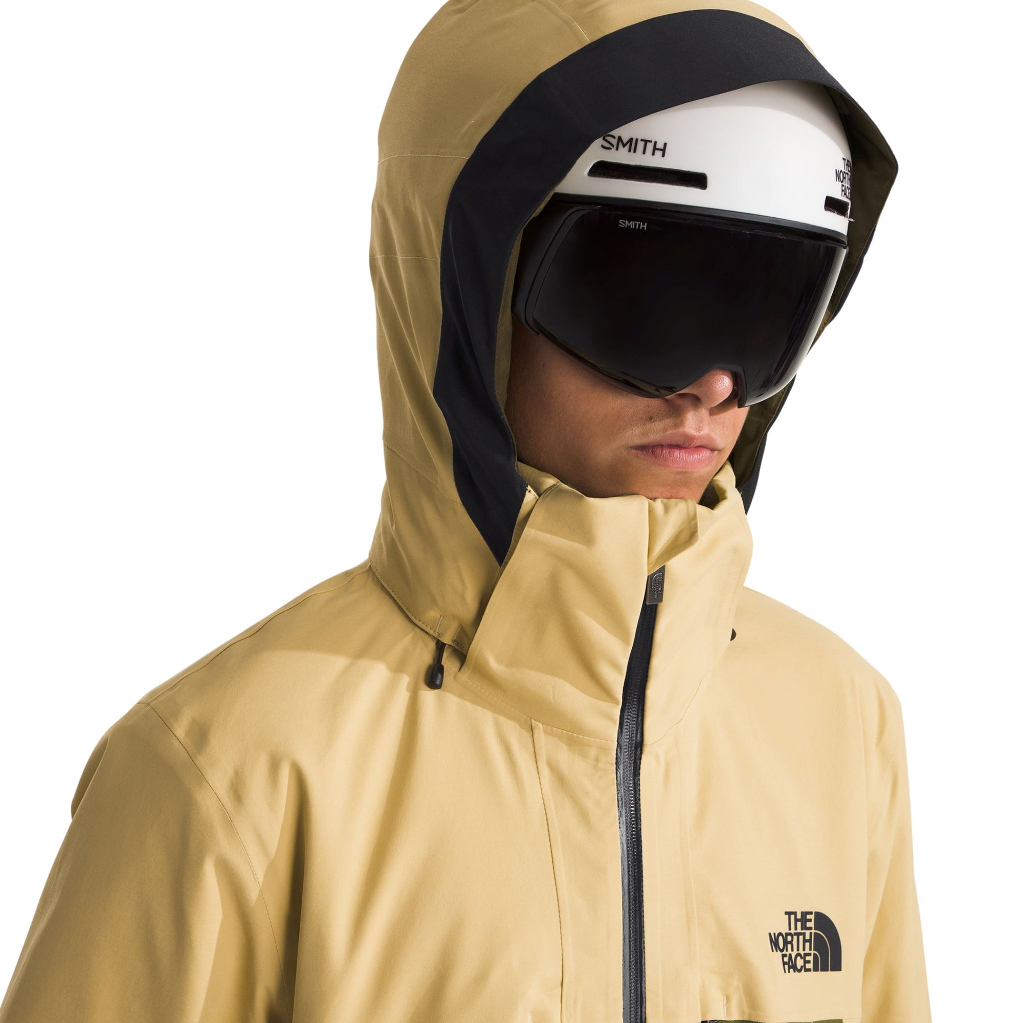 Mens The North Face Chakal Jacket - Lichen Gold / Forest Olive Jackets The North Face S INTL / S AU 