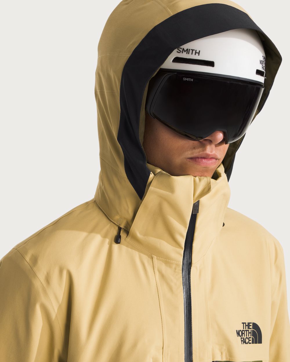 Mens The North Face Chakal Jacket - Lichen Gold / Forest Olive Jackets The North Face 