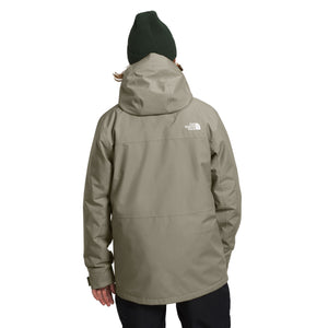 Mens The North Face Fourbarrel Triclimate Jacket - Clay Grey / TNF Black Jackets The North Face 