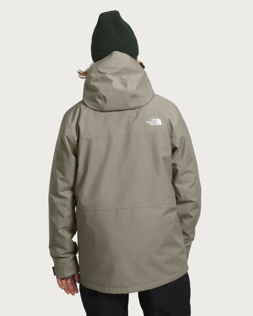 Mens The North Face Fourbarrel Triclimate Jacket - Clay Grey / TNF Black Jackets The North Face 
